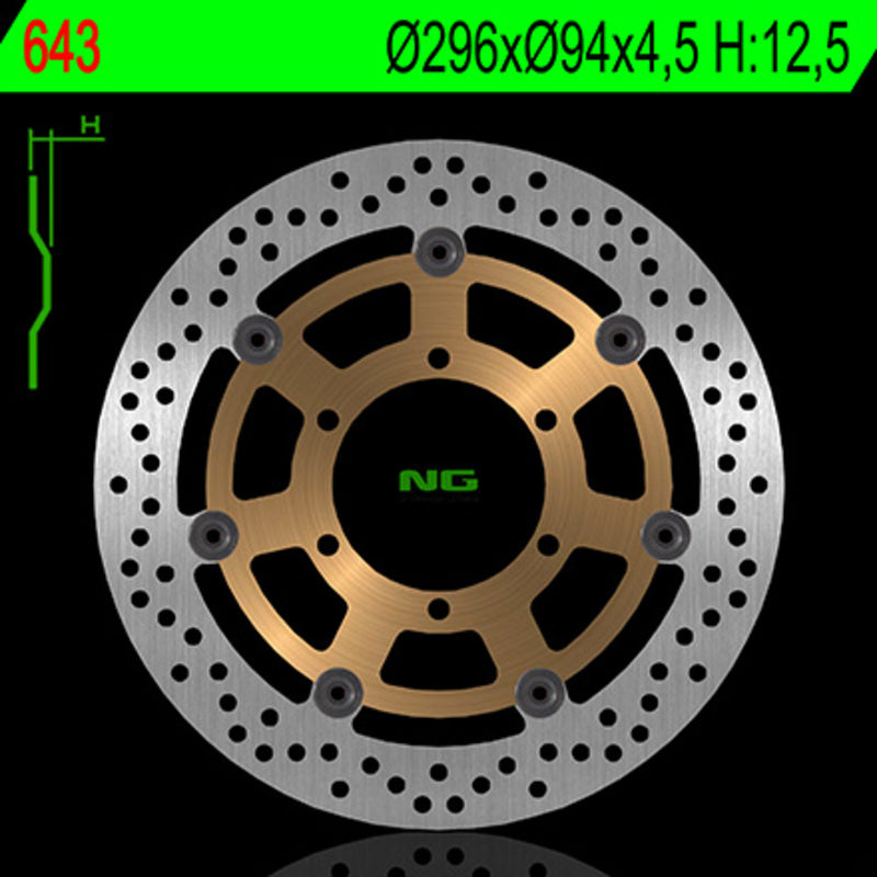 Honda Cb 900 Hornet [NG BRAKE DISC] - round floating brake disc