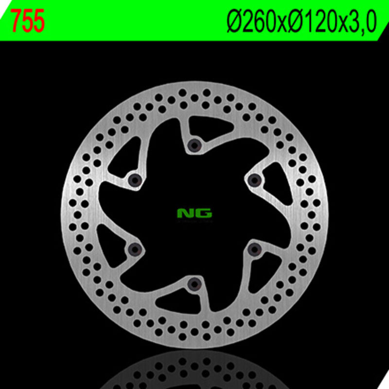 Husqvarna Lt 610 [NG BRAKE DISC] - round rigid brake disc