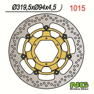 Honda Vtr 1000 [NG BRAKE DISC] - round floating brake disc