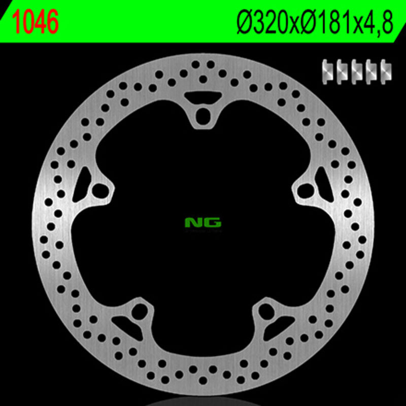 Bmw R 1200 [NG BRAKE DISC] - round rigid brake disc