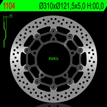 Suzuki Gsx 1300 [NG BRAKE DISC] - round floating brake disc
