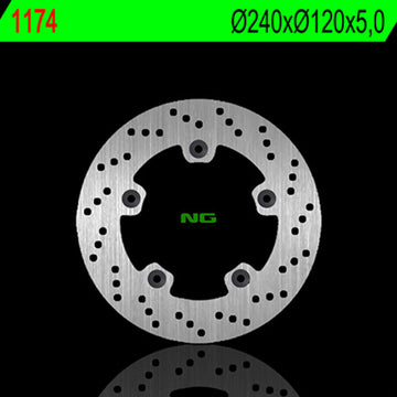 Suzuki Gsf 650 [NG BRAKE DISC] - round rigid brake disc
