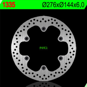 Honda Nt 700 Deauville [NG BRAKE DISC] - round rigid brake disc