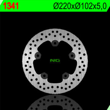 Aprilia Tuono 1100 [NG BRAKE DISC] - round rigid brake disc