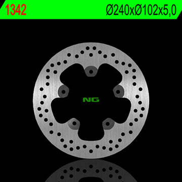 Aprilia Dorsoduro 1200 [NG BRAKE DISC] - round rigid brake disc