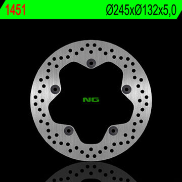Yamaha Tenere 700 World Raid [NG BRAKE DISC] - round rigid brake disc