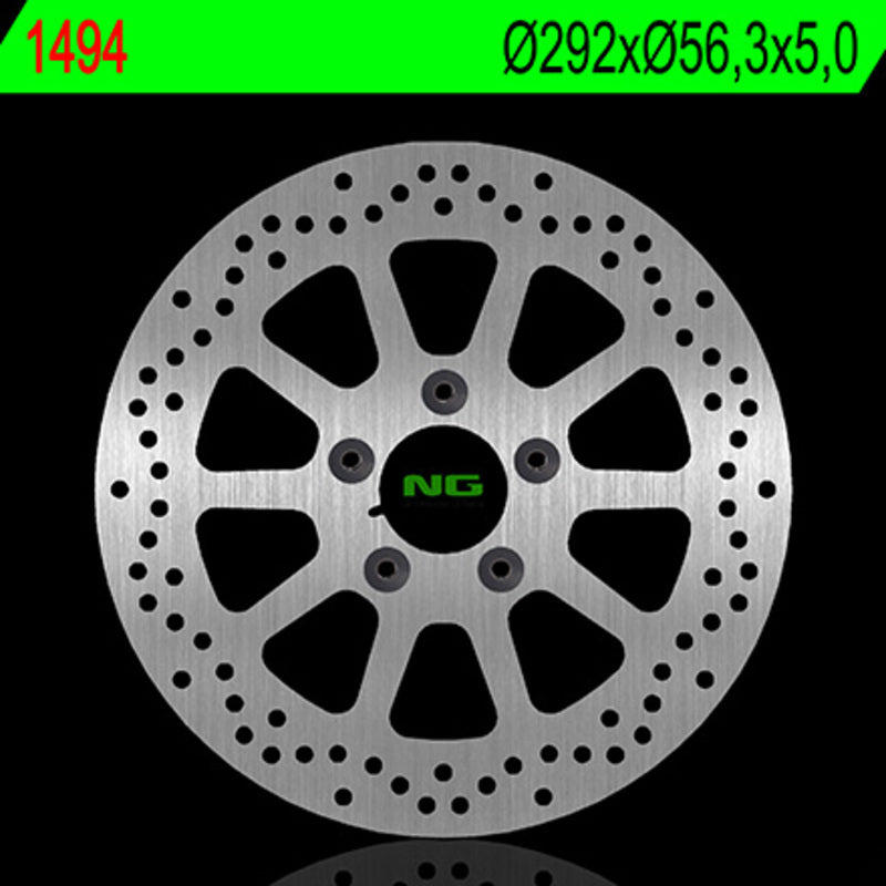 Harley Davidson Fltr [NG BRAKE DISC] - round rigid brake disc