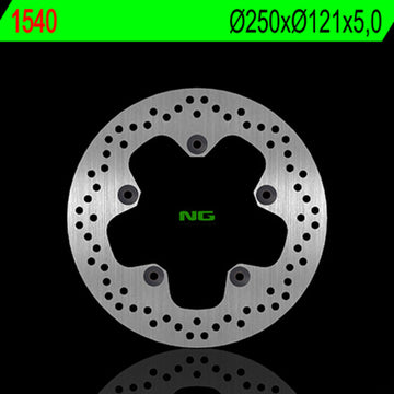 Suzuki Gsx800S [NG BRAKE DISC] - round rigid brake disc