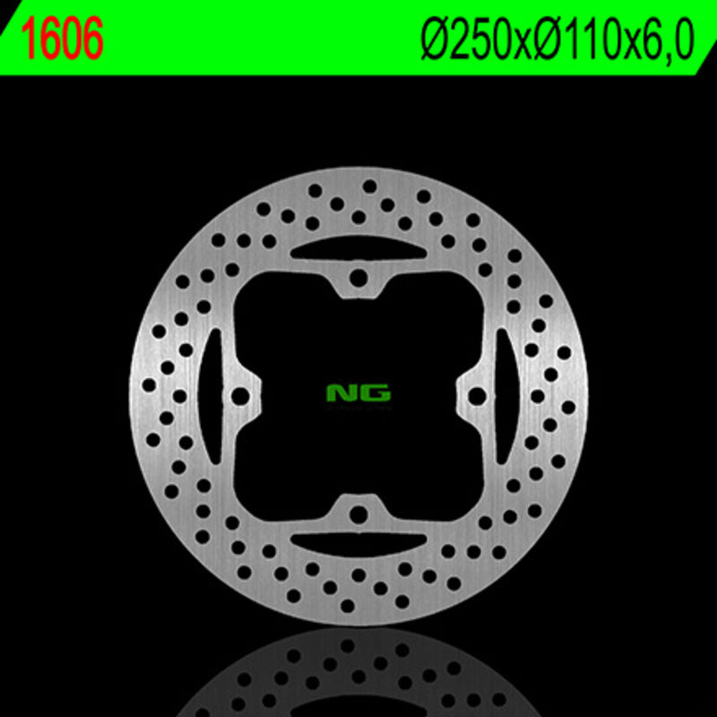 Kawasaki Zr 400 [NG BRAKE DISC] - round rigid brake disc