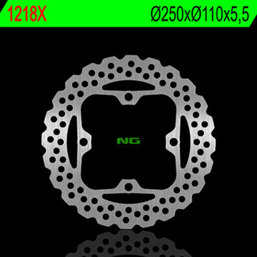 Kawasaki Ninja 1000 [NG BRAKE DISC] - Wave rigid brake disc