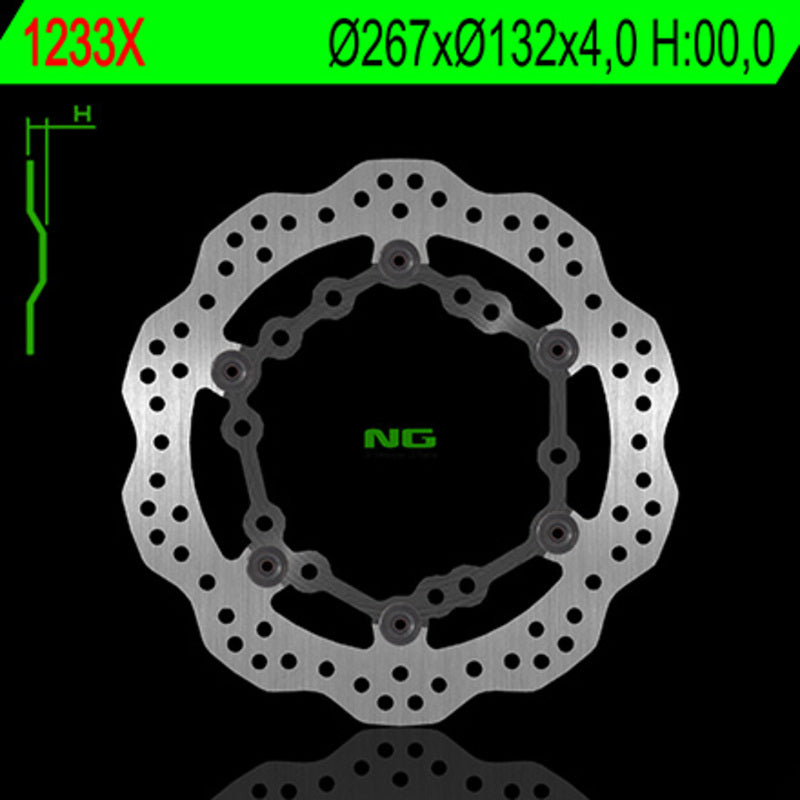 Yamaha T-Max 560 Tech Max [NG BRAKE DISC] - Wave floating brake disc