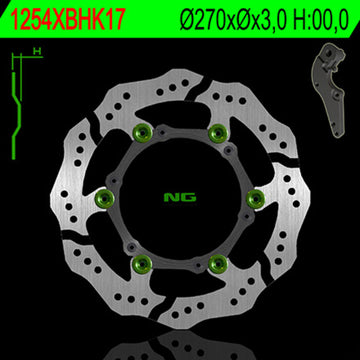 Ktm 640 Egs [NG BRAKE DISC] - Wave floating brake disc