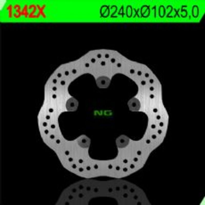 Aprilia Shiver 750 [NG BRAKE DISC] - Wave rigid brake disc