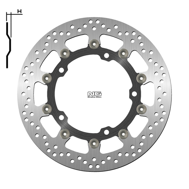 Triumph Sprint 1050 [NG BRAKE DISC] - round floating brake disc