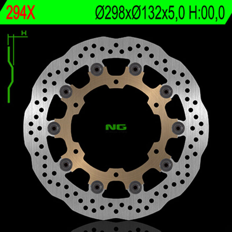 Yamaha Fjr [NG BRAKE DISC] - Wave floating brake disc