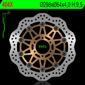Aprilia Rst 1000 Futura [NG BRAKE DISC] - Wave floating brake disc