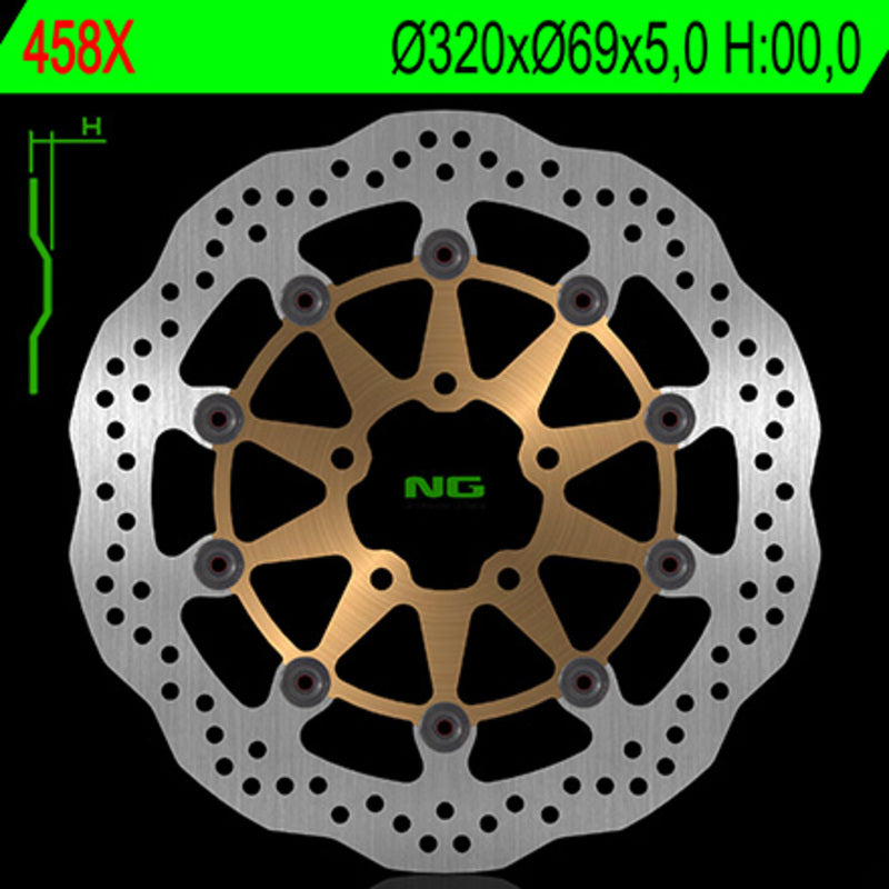 Suzuki Gsx-R 1300 Hayabusa [NG BRAKE DISC] - Wave floating brake disc