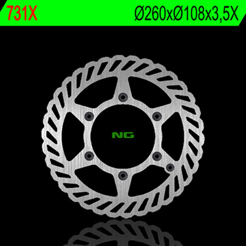 Gas Gas Ec 200 [NG BRAKE DISC] - Wave rigid brake disc