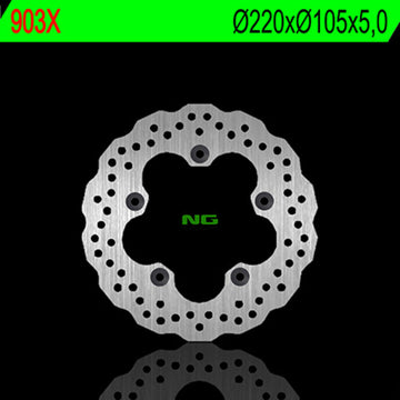 Yamaha Yzf R6 [NG BRAKE DISC] - Wave rigid brake disc