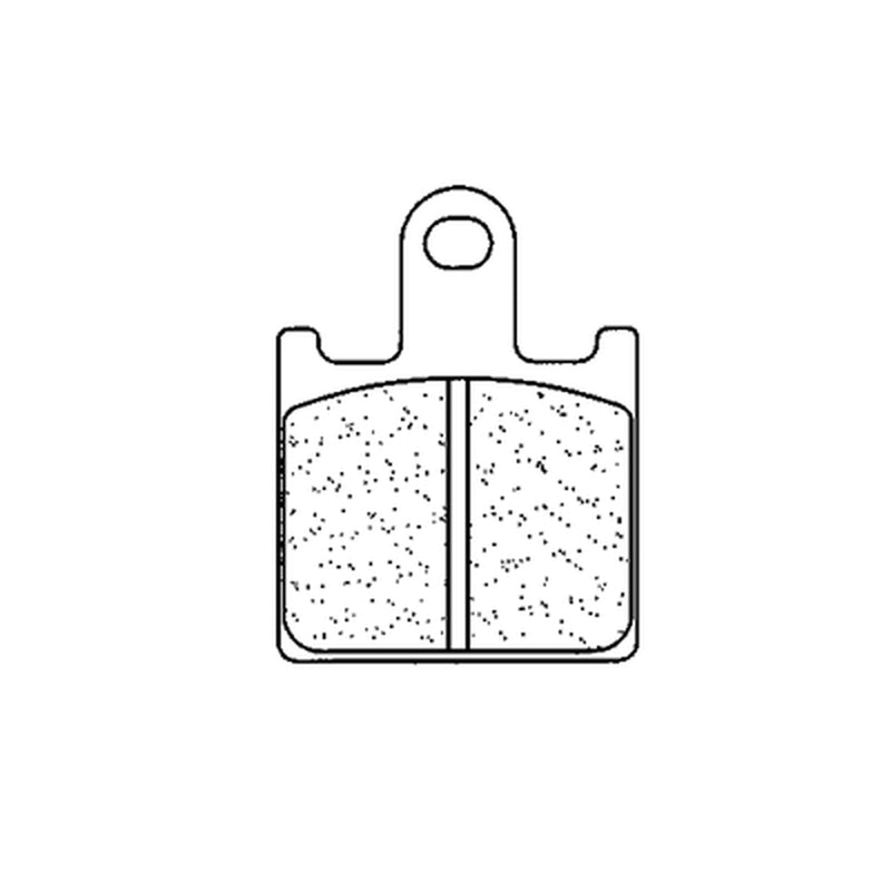 Kawasaki Zr 400 [CL BRAKES] - Street sintered metal brake pads - 1177XBK5
