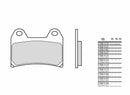 Moto Guzzi Norge 1200 [Brembo] - brake pads-1
