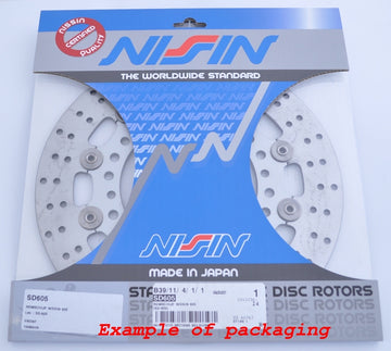 Honda Nt 700 [NISSIN] - round rigid brake disc - 0
