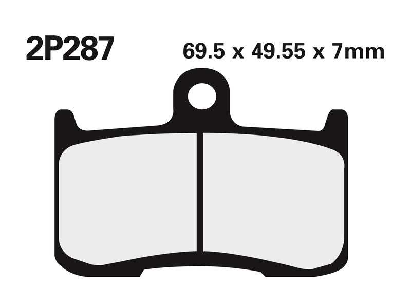 Suzuki GSX -S750 GSXS750 [Nissin] - Sinter metal brake pads