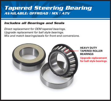 Triumph Bonneville 800 T100 [All Balls] - steering head bearing kit - 0