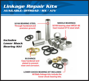 Honda Xr 600 [ALL BALLS] - Suspension Linkage Repair Kit Honda XR250R/600R/650L