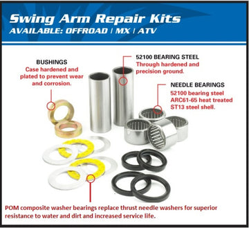 Ktm Duke 890 [ALL BALLS] - Swingarm repair kit