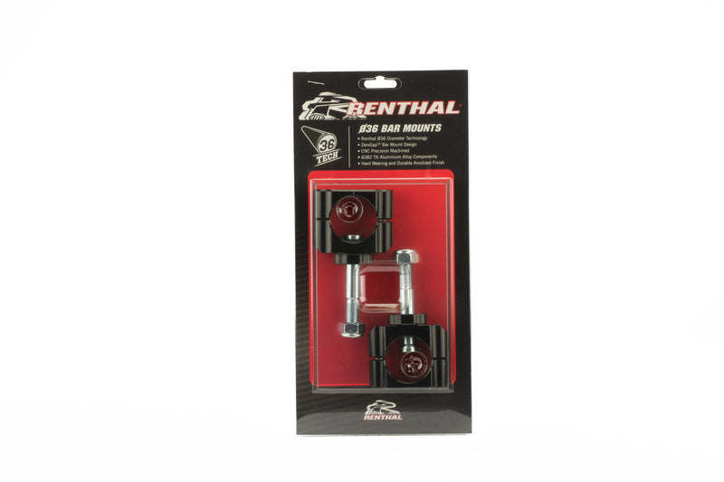 Yamaha Yz 450 [RENTHAL] - 36Tech handlebar mounts Ø36mm offset +5mm Fatbar®36