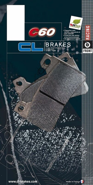 Kawasaki Z Electric [CL BRAKES] - Racing sintered metal brake pads - 1083C60