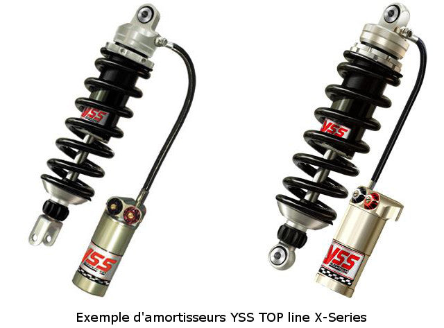 Yamaha SR 500 [1984-1995] - double rear shock absorber, double tube hydraulics
