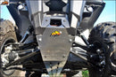 Can Am Outlander L MAX 570 EFI [2016] - Center skid plate - Aluminum 6 mm Can-Am Outlander Max 500L