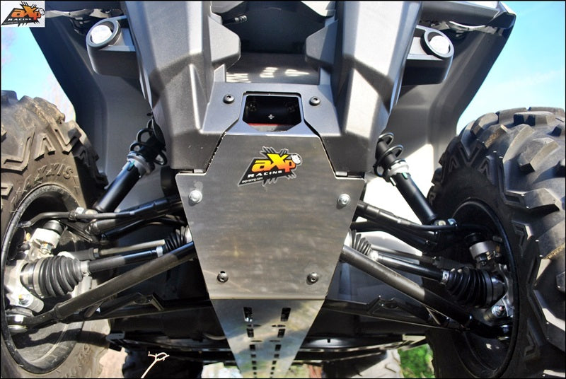 Can Am Outlander L MAX 570 EFI PRO [2016] - Center skid plate - Aluminum 6 mm Can-Am Outlander Max 500L
