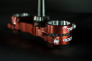 Kawasaki Kx 250 [XTRIG] - ROCS Tech triple clamp triple clamp green 23mm offset