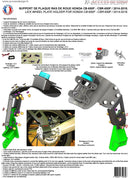 Honda CBR 650 F ABS RC96 [2017-2019] - NUMMERNHALTER ACCESS DESIGN HONDA CB650F