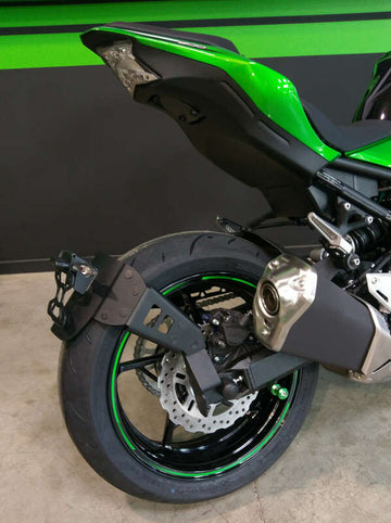 Kawasaki Z Electric [ACCESS DESIGN] - license plate holder at wheel height black Kawasaki Z900