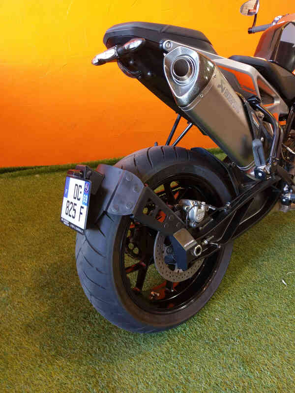 Ktm Duke 890 [ACCESS DESIGN] - license plate holder at wheel height black KTM Duke 790/890