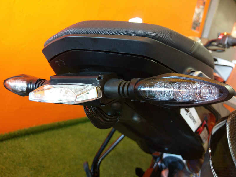 Ktm Duke 890 [ACCESS DESIGN] - license plate holder at wheel height black KTM Duke 790/890