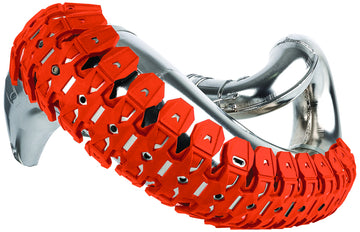 Kawasaki Kmx 125 Mx 125 B [POLISPORT] - Armadillo exhaust protector orange