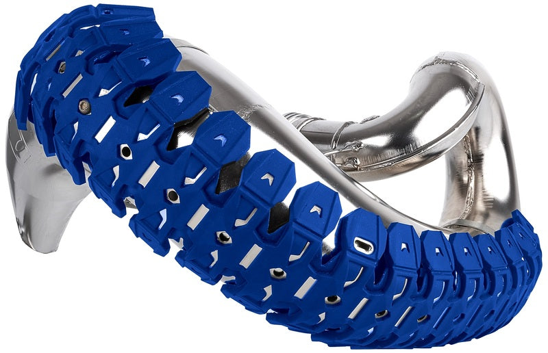 Suzuki Ts 90 [POLISPORT] - Armadillo exhaust protector blue