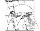 Harley Davidson Sportster 883 Iron Xl 883 N [DENALI] - Lighting bracket fender Harley Davidson-3