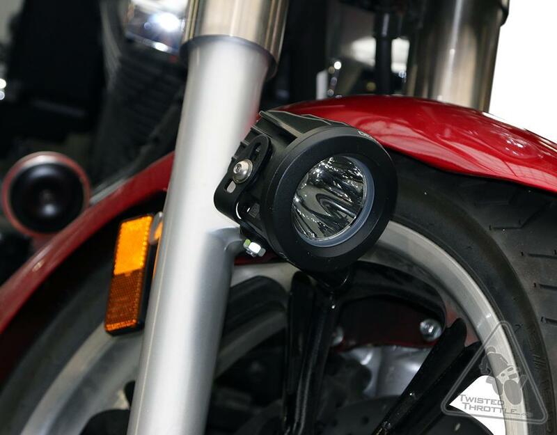 Kawasaki Vn 1700 [DENALI] - Lighting bracket Kawasaki Vulcan/Yamaha Star Cruisers