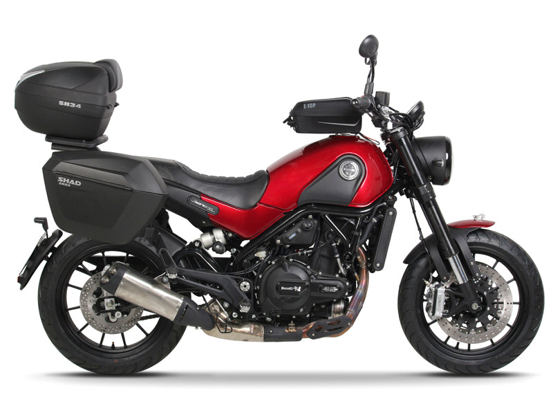 Benelli Leoncino 500 Trail [SHAD] - 3P fastening system (side) - Benelli