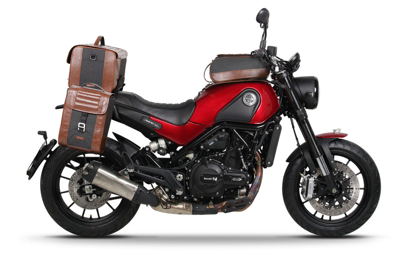 Benelli Leoncino 500 Trail [SHAD] - side bag holder Café Racer Benelli i