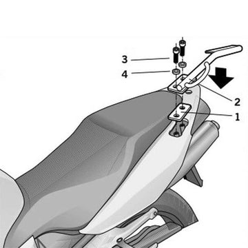 Honda VFR 800 [2002-2013] [SHAD] - Top Master Montagesatz