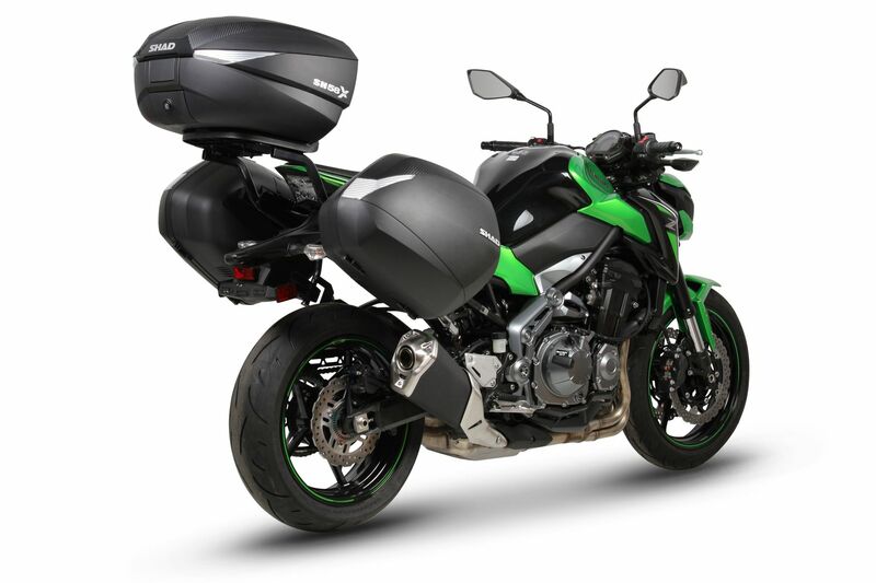 Kawasaki Z Electric [SHAD] - 3P mounting system (side) - Kawasaki