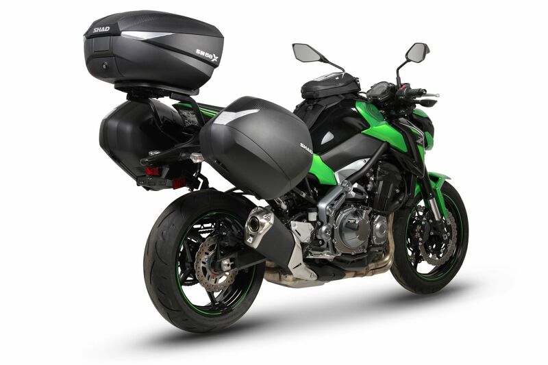 Kawasaki Z Electric [SHAD] - 3P mounting system (side) - Kawasaki