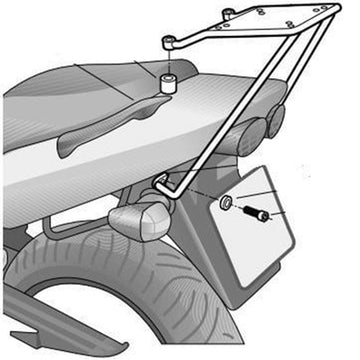 Kawasaki Zr 7 750 [SHAD] - Top Master mounting kit - Kawasaki